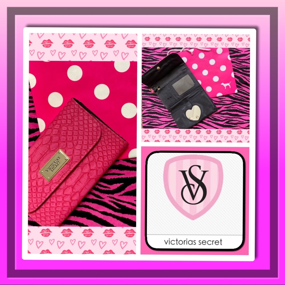 NWOT Pink Victoria Secret Cell Phone Wallet 💗